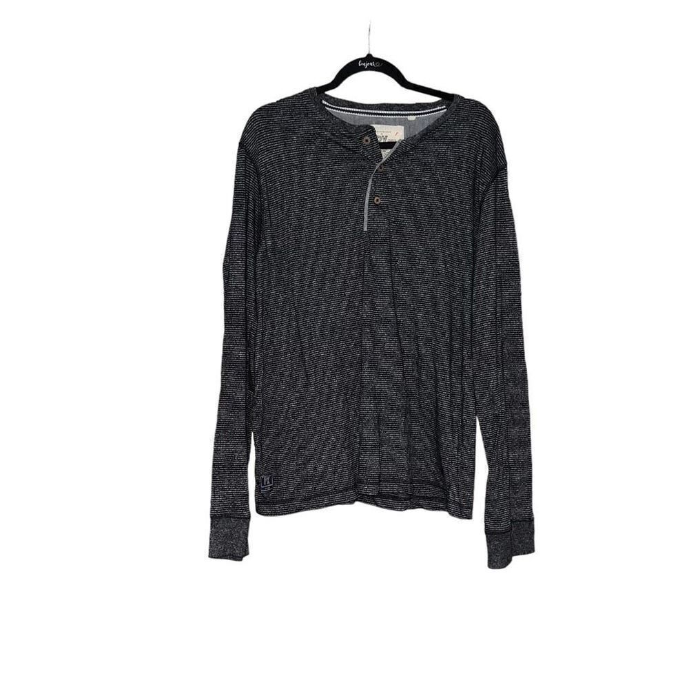 PREMIUM XPRESSION Men’s Long Sleeve Striped Shirt Size XL